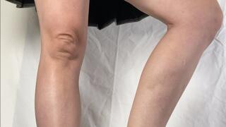 A Schoolgirl Shoejobdream in Converse Chucks - Tramplegirl in well worn and dirty Converse Chucks High Top Sneakers and a School Uniform - CBT, Sneakerfetish, Shoejob, Trampling, Handjob and Shoejob until his cock explodes on her dirty shoes - multiedit -