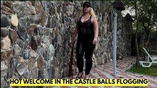 A WARM WELCOME IN TRANSILVANIA DRACULA FEMDOM CASTLE WITH BALLS FLOGGING HD