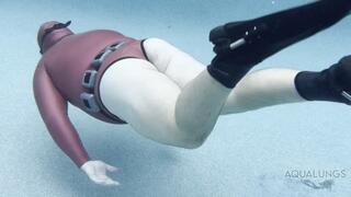 Rubber Man Goes Head First Into A Freediving Delusion