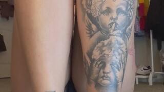 oily ass and soles rub down