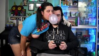 Annoying stepsister tease untill you loose your game - Bunny Looner [LOWRES]