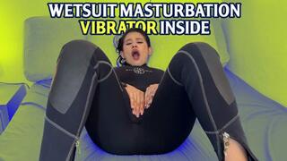Wetsuit masturbation vibrator inside - Sloan