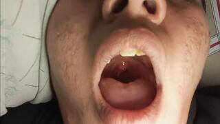 Yawning Close-Ups – Mouth, Breath & Uvula