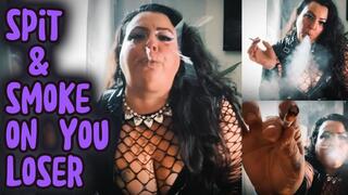 SPIT ON YOUR WORTHLESS FACE: Goddess Malory Knox HUMILIATES Loser BF POV | Smoking, Spitting, Degradation