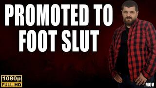 KingMarti: Dom Promotes You To Foot Slut - Full HD 1080p - MOV