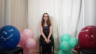 Saskia - Bei den anonymen Ballon Zerplatzern