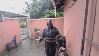 Rainwear in the Pouring Rain