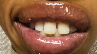 Sweet & Sloppy ASMR Lip Tease with Gloss Priestess