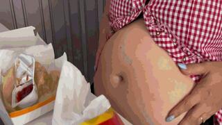 Overstuffed and Heavy — Lunch Break in the Office SD