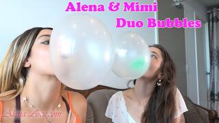 Alena and Mimi Duo Bubbles [HD]