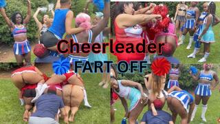 FART UNIVERSITY: Cheerleaders FART OFF!! Red vs Blue .. Stinky Ripe Farts makes the sub squeal
