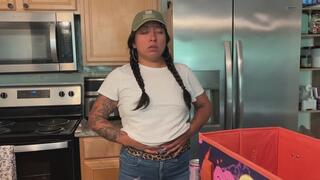 Goddess Lust in Sultry Burps & Grocery Unpacking – Bloated & Gassy with Ass in Jeans, Housewife, and ASMR