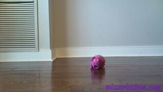 Miss Arieal Von Crushes The Pink Piggie in Black Boots