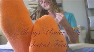 ALWAYS UNDER MY SOCKED FOOT mp4