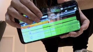 Slave Phone Destroyed!