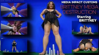 Brittney Mega Destruction - Brittney - Mega - Giantess - pov