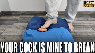 KingMarti: Punishing Disobedience A Brutal Cock Stamping Lesson - Full HD 1080p