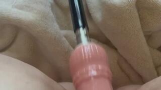 fucked my pussy with fuck machine