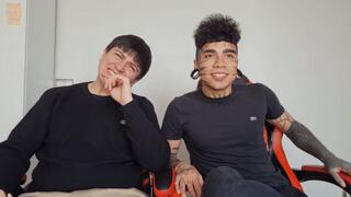 My Straight friend lose bet Vol III: Fart and Feet Slave Training while Gaming