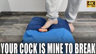 KingMarti: Punishing Disobedience A Brutal Cock Stamping Lesson - 4k UHD 2160p