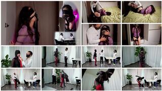 Young Study-Abroad Mom Ep. 3: Bound Mom’s SM Tutorial Before Her Daughter