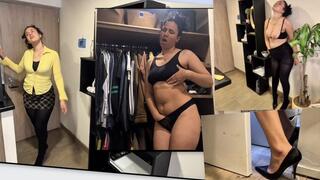 Your sexy latina coworker secretly wants to fuck you