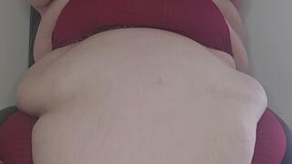 JOI with belly play and toys.