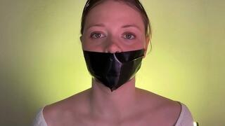 Square Lips - Mouth Bondage With Gagtalk
