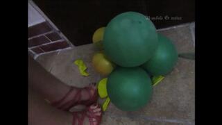 Ballons bang looner fetish