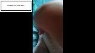 Sharlotte itchy feet out grey socks inspection