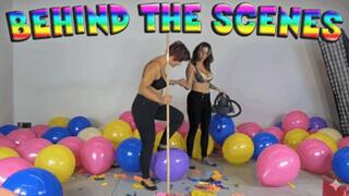 Behind the scenes on my set