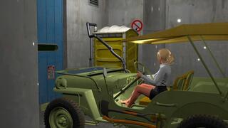 THE DOMINATION ON MY COWORKER WITH REVVING AND PEDAL PUMPING