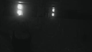 Night Breathholds and blowing bubbles and playtime Underwater with Snorkeling Mask uncut unedited