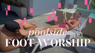 Poolside Foot Worship