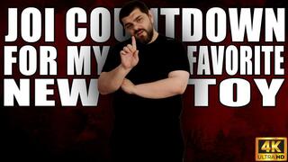 KingMarti: Jerk Off Countdown For My New Toy - 4k UHD 2160p