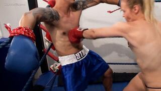 Blaten Lee vs Shozan Femdom Boxing 1080HD