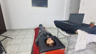 NEW GIRL SITTING, IGNORING AND STUDY PART 1 BY IZIS MAYA AND DANIEL SANTIAGO CAM BY DANI FULL HD