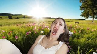 Yawning Fit Uvulia Show