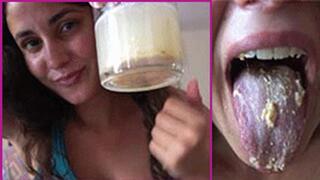 LUCILLE | SEXY_EATING TONGUE CHEWED_FOOD MOUTH_WASH_RINSE SPIT_FOOD DIRTY_TALK JOI_FEMDOM_FINDOM_HUMILIATION (ITALIAN LENGUAGE)