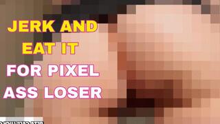 Censored Upskirt CEI Ass Worship Pixellated Femdom POV Lucy Spanks