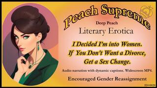 I Decided I’m into Women. If You Don’t Want a Divorce, Get a Sex Change [POV Erotic Audio] ***Visualized Audio Caption Video***