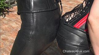 Double Leather Ass Rub 2 (MP4)