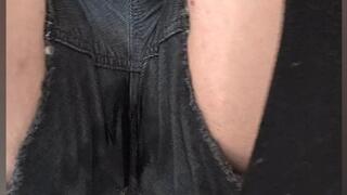 Grey Shorts Wetting After Drinking