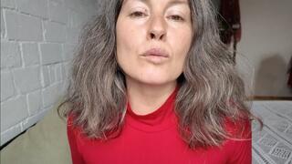 do you like to play with her natural lips and sexy mouth