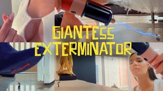 GIANTESS EXTERMINATOR - Andrea butt crush, boot crush, bare foot crush 1080