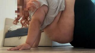 Ssbbw Work out & Stufffing