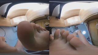 3DVR180 CC POV tramples and humiliates dwarves