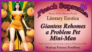 Giantess Rehomes a Problem Pet Mini-Man [POV Erotic Audio] [Adult Fairy Tale Fantasy] ***Visualized Audio Caption Video***