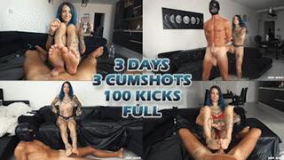 ENEA SLAVE - 3 DAYS, 3 CUMSHOTS, 100 KICKS - FULL - mobile version