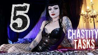 Five Chastity Tasks